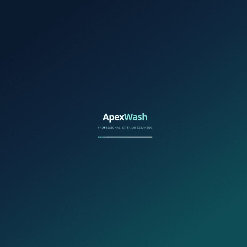 ApexWash homepage — professional pressure washing and soft wash with estimate and instant quote CTAs